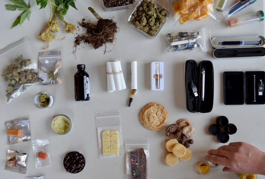 streams of cannabis waste