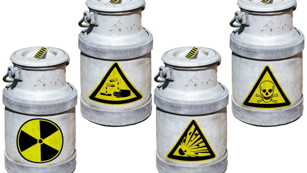 types of hazardous waste