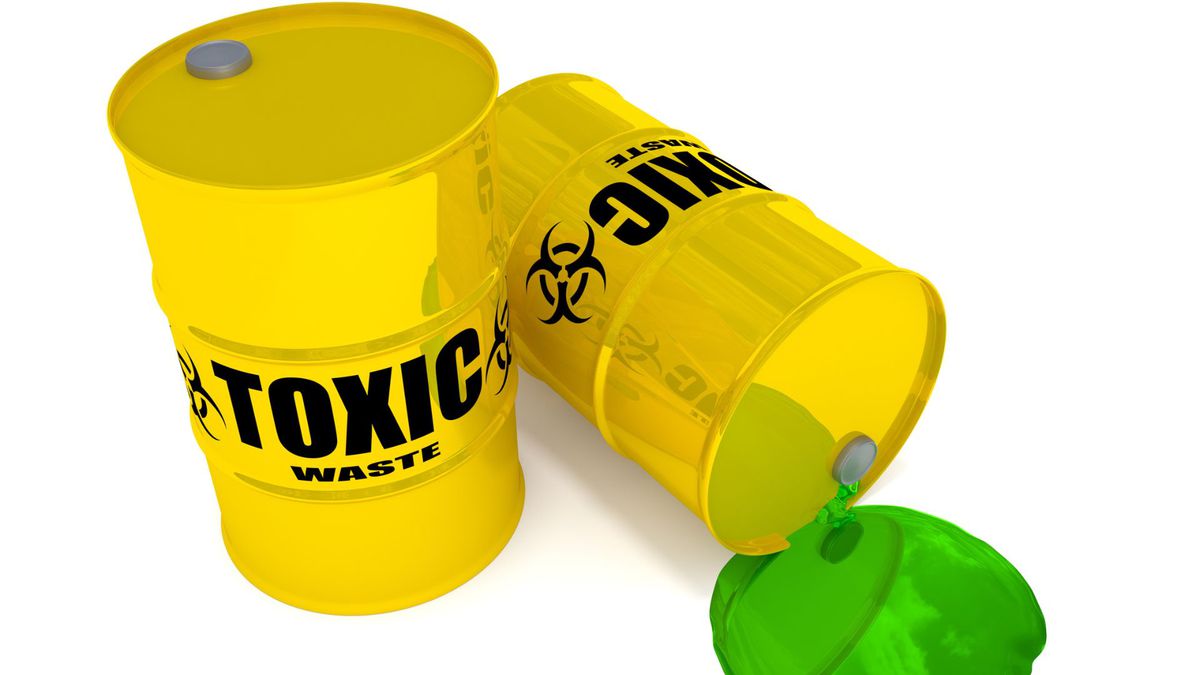 Toxic Waste Barrels